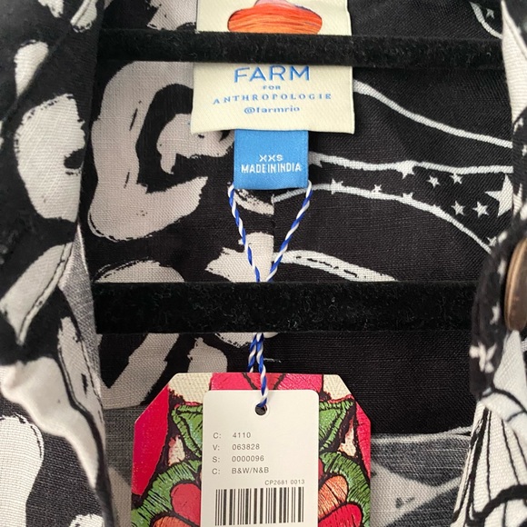 Anthropologie x Farm Rio Printed Surf Shirt - Picture 6 of 12